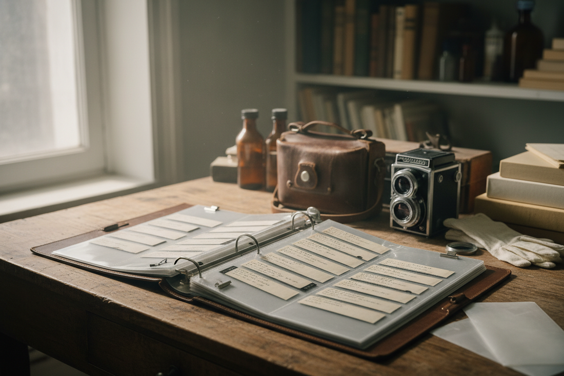 How To Use Archived Pre-Negative Sleeves To Protect Vintage Film