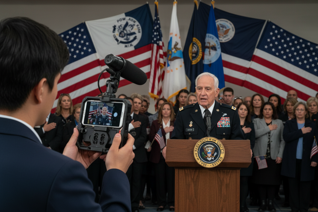 Honoring the Brave: Capturing Meaningful Moments at Memorial Ceremonies
