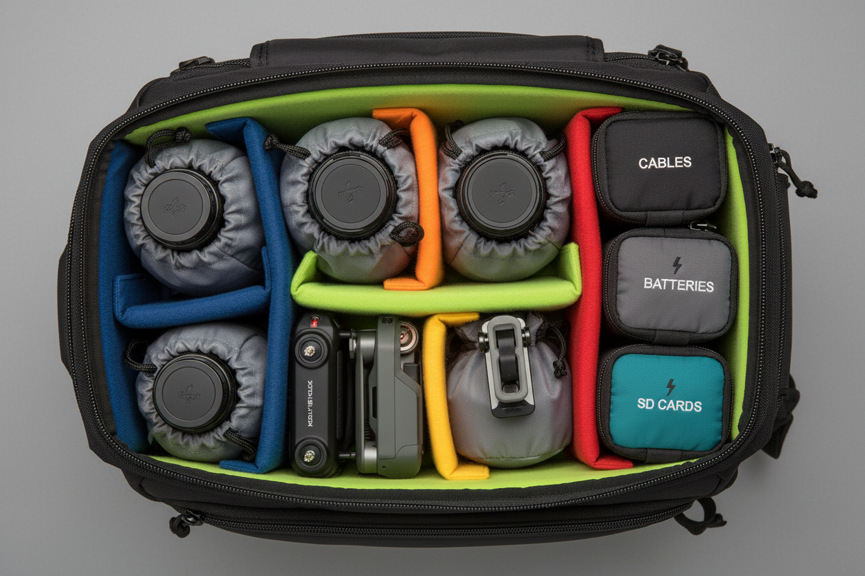The Essential Camera EDC: Organizing Your Gear Bag Like a Pro