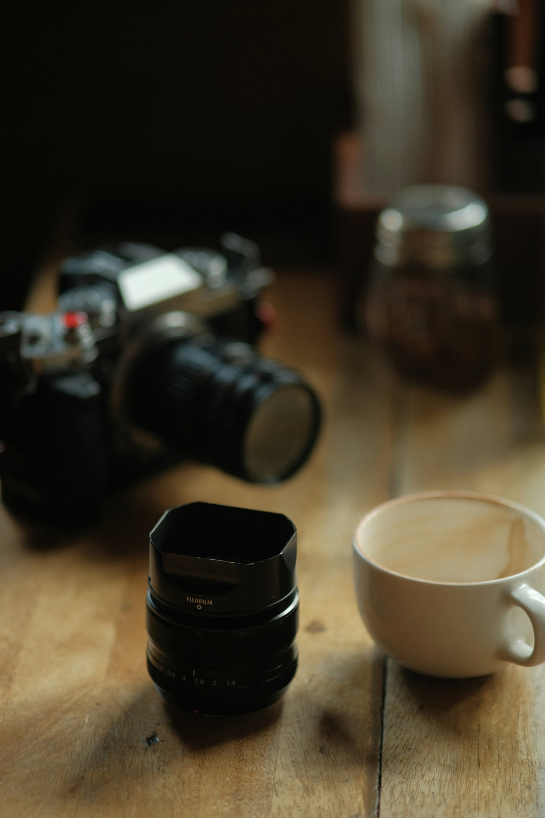 Analog Vibes: Capturing Home Cafe Moments