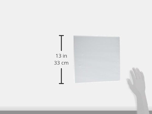 Samsill Durable 3 inch 3 Ring Binder, Made in USA, D Ring Binder, FSC 100% Recycled Chipboard, White