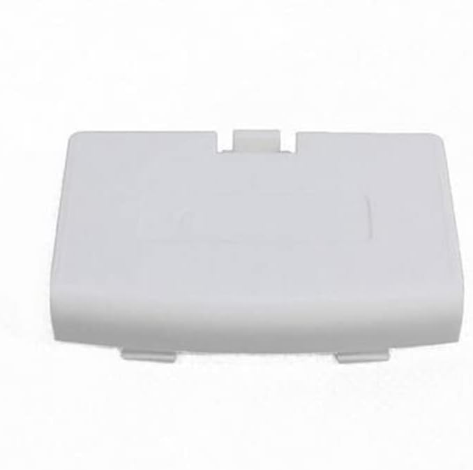 Battery Pack Back Door Cover Lid Case for Gameboy Advance GBA Console Accessories Replacement (White)