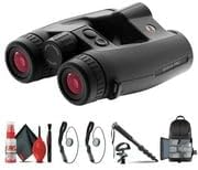 Leica 8x32 Geovid Pro Rangefinder Binoculars (40809) + Tripod Adapter + Backpack + Monopod + Cleaning Kit + 2 x Cap Keeper
