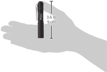 Streamlight 66318 MicroStream 45-Lumen Everyday Carry Pocket Flashlight with AAA Alkaline Battery, Black