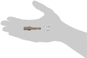 DEWALT DW2542 1/4-Inch Hex Drive to 3/8-Inch Socket Adapter , Silver