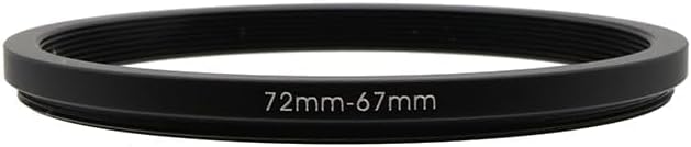 72-49/52/55/57/58/62/67/72/74/77/82/86/95/105mm Step Up & Step Down Rings Adapter for Camera Lens and Filters 72-67 Filter Adapter Ring 72mm Lens to 67mm Filters