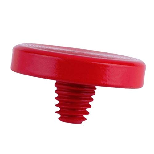 1Pcs Camera Metal Soft Shutter Release Button for Fujifilm X100 Leica M4 M6 (Red & Flat)