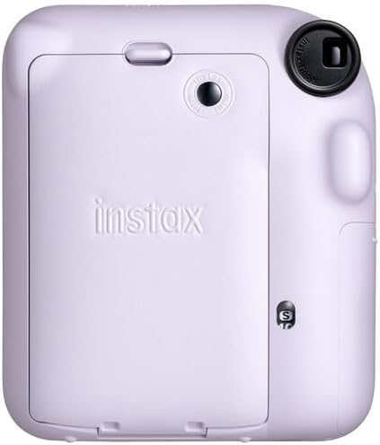 Fujifilm Instax Mini 12 Instant Camera Lilac Purple with Sandisk 32 GB USB Flash Drive + 40 Sheets Fujifilm Instax Mini Film Bundle, Sunshine Photo Microfiber Cleaning Cloth Included