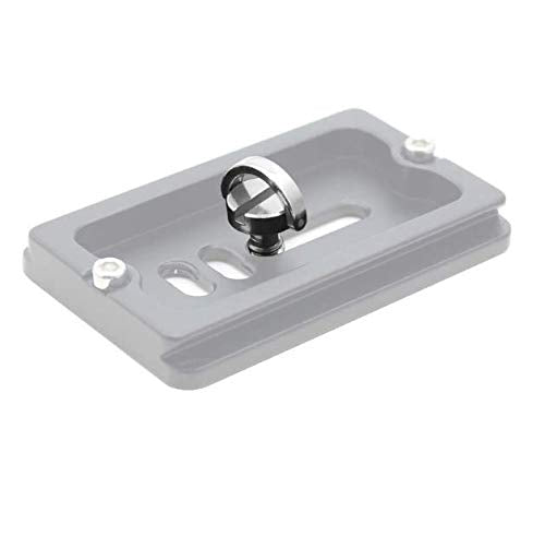 WOIWO 2PCS 1/4-inch Camera Screw Stainless Steel Tripod Head Rapid Mounting Plate Screw,One Slot Lengthened Quick Unscrew.