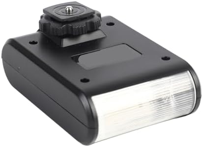 Slave Flash for Cameras Produces Bright and Soft Light, Hot Shoe Mount Works with Any Digital Camera, Mini and Lightweight, Great Accessory for Photography Enthusiasts
