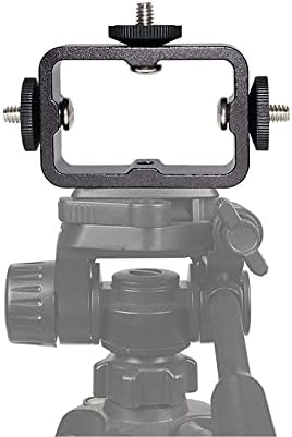 Walway Multi-Function Triple Hot Shoe Base Mount Bracket for LED Monitors Microphones Audio Recorder & Studio Flash Video Camera