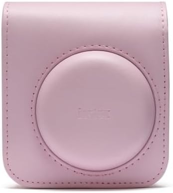 Fujifilm Instax Mini 12 Instant Camera Blossom Pink Bundle – Includes 40-Sheets Instax Mini Film, Protective Case, and Mini Photo Album