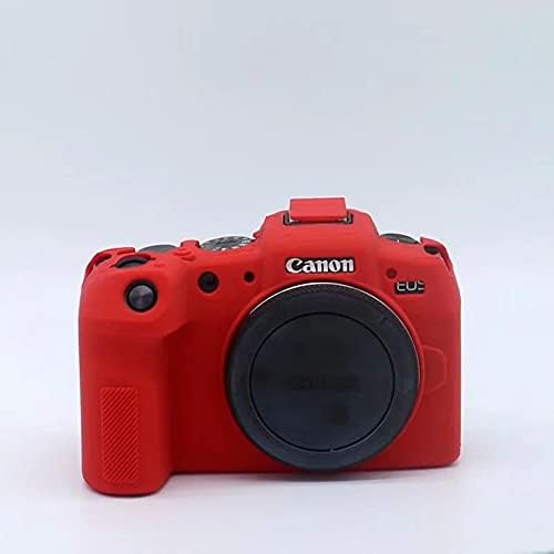 Professional Secure Silicone Camera Case Cover Housing Body Skin for Canon EOS RP Mirrorless Digital SLR Camera (Red)
