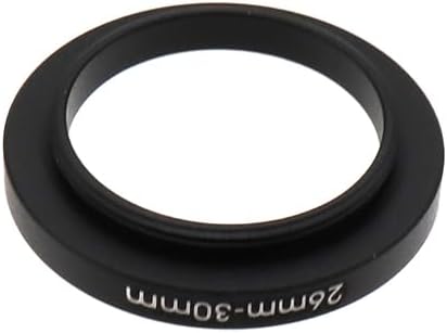 26mm to 30mm Step-Up Adapter Ring, Metal Filter Thread Converter for ND/UV/CPL Lens Filters, Camera Accessories