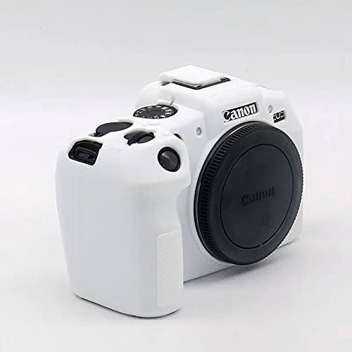 Professional Secure Silicone Camera Case Cover Housing Body Skin for Canon EOS RP Mirrorless Digital SLR Camera (White)