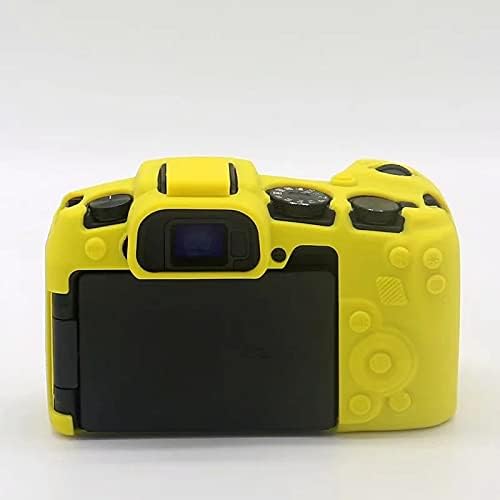 Professional Secure Silicone Camera Case Cover Housing Body Skin for Canon EOS RP Mirrorless Digital SLR Camera (Yellow)