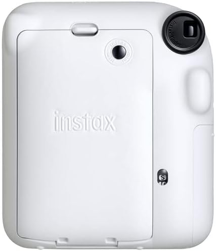 Fujifilm Instax Mini 12 Instant Camera Clay White with Sandisk 32 GB USB Flash Drive + 40 Sheets Fujifilm Instax Mini Film Bundle, Sunshine Photo Microfiber Cleaning Cloth Included...