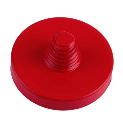 1Pcs Camera Metal Soft Shutter Release Button for Fujifilm X100 Leica M4 M6 (Red & Flat)