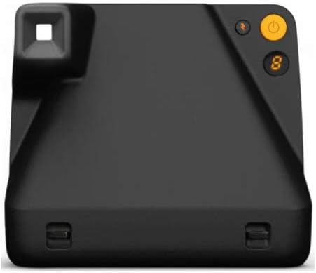 Polaroid Originals Now Viewfinder i-Type Instant Camera (Black) Bundle with Color Instant Film for i-Type Cameras (8 Exposures) and Film Kit with Magnetic/Hanging Frames and Storage Box (3 Items)