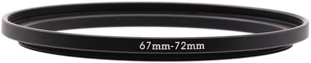 67-46/49/52/55/58/62/67/72/77/82/86/95/105mm Step Up & Step Down Rings Adapter for Camera Lens and Filters 67-72 Filter Adapter Ring 67mm Lens to 72mm Filters