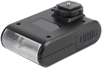 Slave Flash for Cameras Produces Bright and Soft Light, Hot Shoe Mount Works with Any Digital Camera, Mini and Lightweight, Great Accessory for Photography Enthusiasts