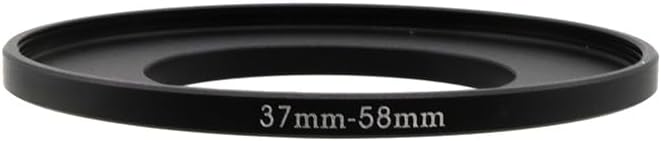 37-28/30/30.5/34/40.5/42/43/46/49/52/55/58/62mm Step Up & Step Down Rings Adapter for Lens and Filter 37-58 Filter Adapter Ring 37mm Lens to 58mm Filters