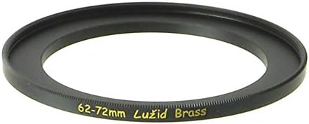 62mm to 72mm Brass Step Up Ring Filter Adapter Luzid (6272)