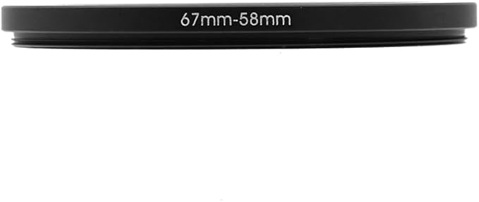 67-46/49/52/55/58/62/67/72/77/82/86/95/105mm Step Up & Step Down Rings Adapter for Camera Lens and Filters 67-58 Filter Adapter Ring 67mm Lens to 58mm Filters