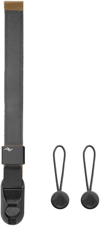 Peak Design Cuff Camera Wrist Strap, Compatible with DSLR, Compact and Point-and-Shoot Cameras, Low Profile, Quick Release