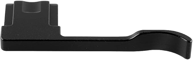 Metal Thumb Up Grip Hot Shoe Thumb Rest Grip Compatible with Ricoh GR3X GR3 - Black