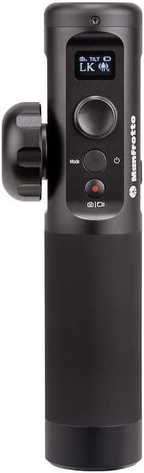 Manfrotto Remote Control for Gimbals, for Portable 3-Axis Professional Gimbals for Mirrorless and Reflex Cameras, Perfect for Photographers, Vloggers and Bloggers
