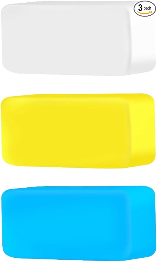 INVINEEX 3-Pack Flash Diffuser Kit for Godox IM20 Only - Soft Light Modifier with White/Yellow/Blue Diffuser (Compatible with Godox IM20 Flash Only)