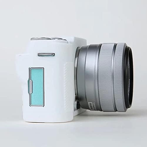 Professional Secure Silicone Camera Case Cover Housing Body Skin for Fujifilm Fuji X-A7 XA7 XA 7 Mirrorless Digital Camera (White)