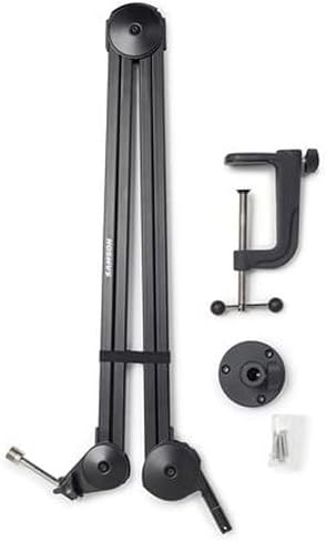 Samson MBA38 38" Microphone Boom Arm Studio Podcast USB Mic Stand w/Desk Clamp