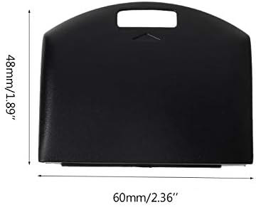 Black Battery Cover Door Case for PSP 1000 1001 Fat Replacement