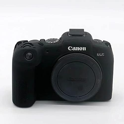 Professional Secure Silicone Camera Case Cover Housing Body Skin for Canon EOS RP Mirrorless Digital SLR Camera (Black)