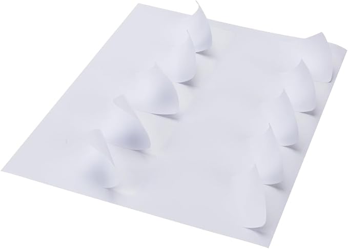 200 Sheets 2" x 4" Shipping Mailing Labels Printable White 10 up Address Label for Laser/Inkjet Printers - Matte, 10 Labels per Sheet, All 2000 Labels