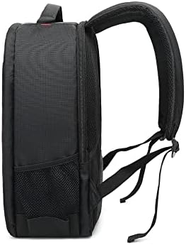 Waterproof SLR/DSLR Camera Backpack Shoulder Bag Travel Case For Canon Nikon Sony Digital Lens (Large, Purple)