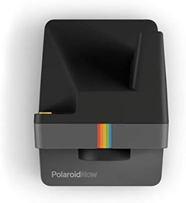 Polaroid Originals Now Viewfinder i-Type Instant Camera (Black) Bundle with Color Instant Film for i-Type Cameras (8 Exposures) and Film Kit with Magnetic/Hanging Frames and Storage Box (3 Items)