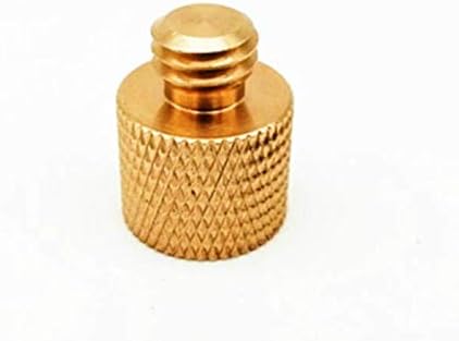 Donut 1/4 Female to 3/8 Male Screw Adapter Tripod Thread Mount Adapter Accessories for Tripod Microphone Holder Camera 2 Pack