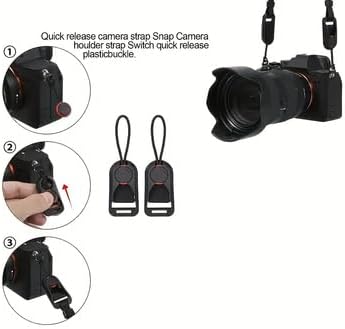 Camera Strap Quick Release Strap, Durable Nylon Strap for Safe Carrying, Perfect for Photography and Binoculars
