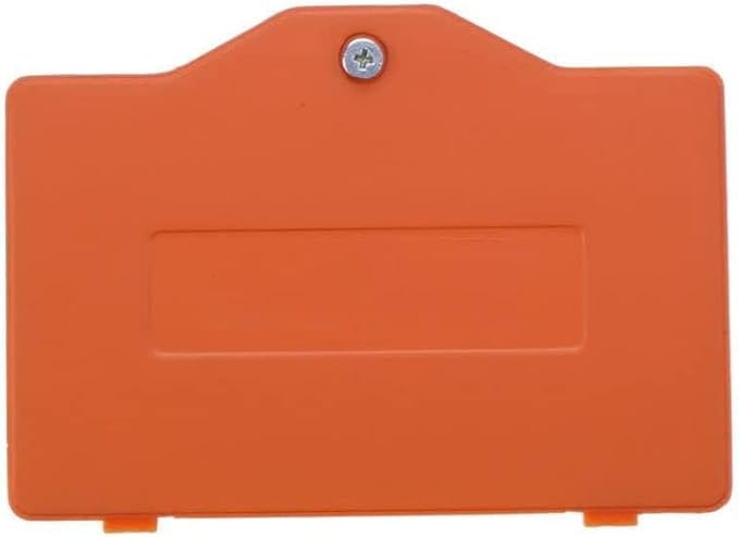 Battery Door Back Cover Case Replacement for Gameboy Advance SP GBA SP Console Back Shell (Orange)