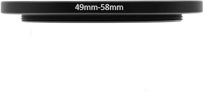 49-30/37/40.5/43/46/48/49/52/55/58/62/67/72/77/82mm Step Up & Step Down Rings Adapter for Lens and Filter 49-58 Filter Adapter Ring 49mm Lens to 58mm Filters