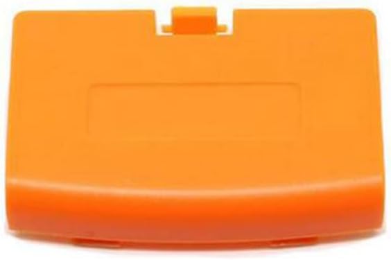 Battery Pack Back Door Cover Lid Case for Gameboy Advance GBA Console Accessories Replacement (Orange)
