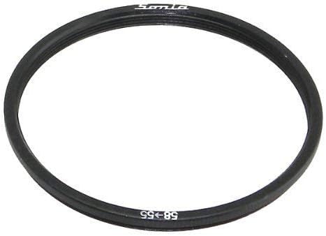 58mm to 55mm Step Down Ring Filter Stepping Adapter Sonia 58 55