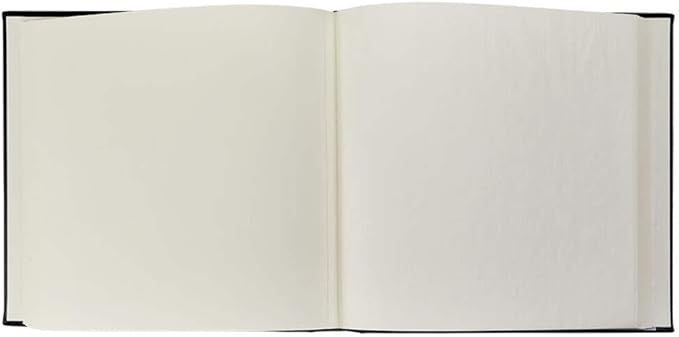 Large Bound Album - Graphic Image Leather Photo Album - Archival Quality Clear Pages - Made in USA