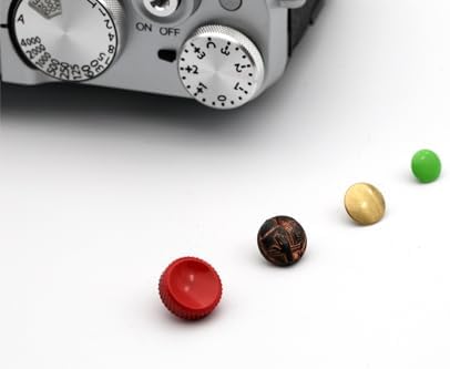 Metal Camera Shutter Button Upscale and Delicate Soft Accessories for X-M5 X-T5 X-T4 X-T3 X-T30 X-T30II X100VI X100V X-E4 X-E3 XA5 (Fashion)