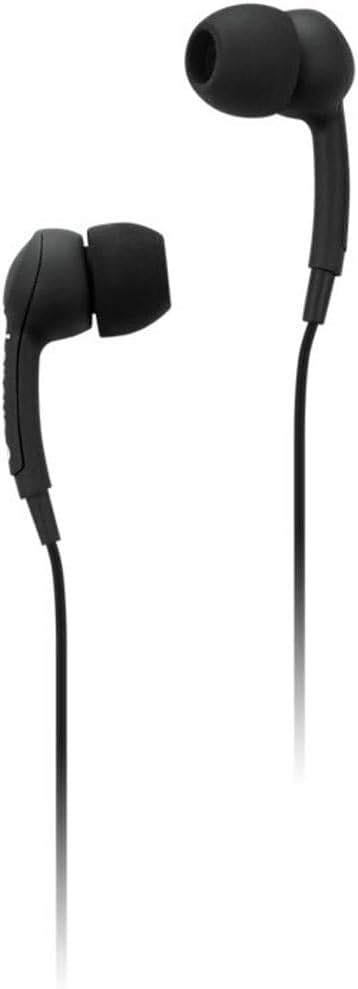 Lenovo 100 in-Ear Headphone, Wired, Microphone, Noise Isolating, 3 Ear Cup Sizes, Windows, Mac, Android, GXD0S50936, Black