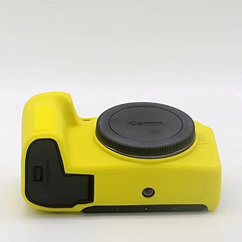 Professional Secure Silicone Camera Case Cover Housing Body Skin for Canon EOS RP Mirrorless Digital SLR Camera (Yellow)