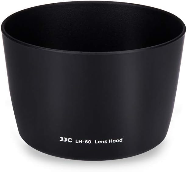 JJC Camera Lens Hood Shade Fits for Canon RF 75-300mm, EF 75-300mm f/4-5.6 III USM & EF-S 55-250mm f/4-5.6 is II Lens, Replaces Canon ET-60 Hood Reverse Attaching -Black